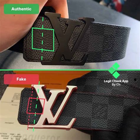 louis vuitton belt real vs fake black|louis vuitton scam.